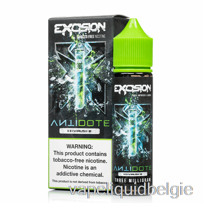 Vape België Tegengif - Excisie - Alt Zero - 60ml 3mg